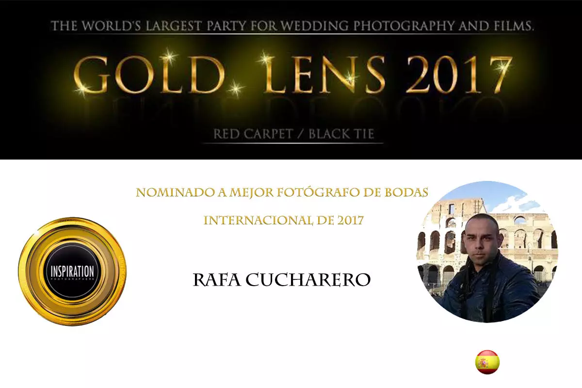 Rafa Cucharero nominado a mejor fotografo de bodas